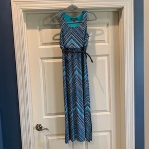 Three Pink Hearts Sleeveless Dress Girls size 14 NWT